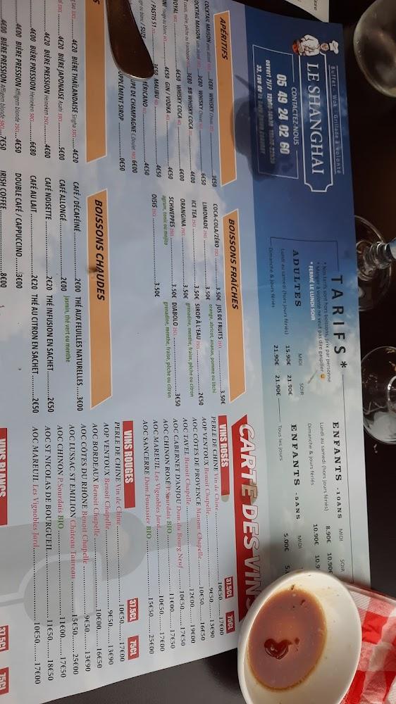 Le Shanghai - Menu Image 4